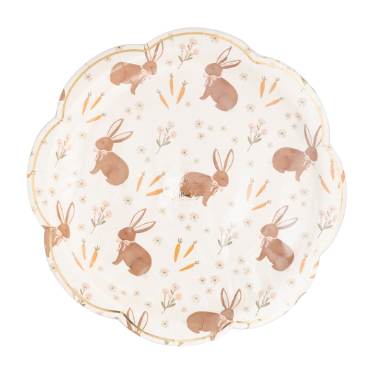 OCCASIONS BY SHAKIRA - RABBIT SCATTER PAPER PLATE