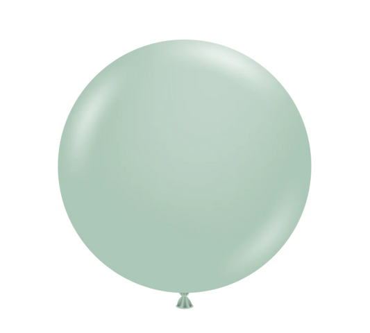 TUFTEX 24IN EMPOWER-MINT LATEX BALLOON 25CT