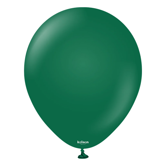 5 inch Kalisan Standard Dark Green 100ct