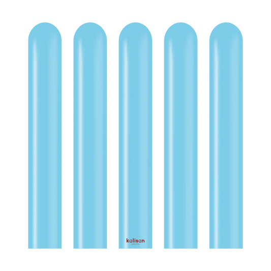 KALISAN NOZZLE UP STANDARD BABY BLUE - 260 MODELLING 2"/60", 50 PIECES
