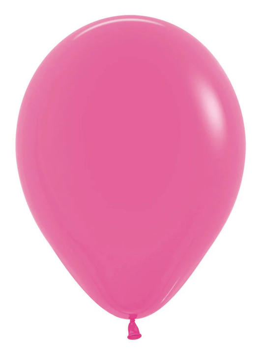 18 inch Sempertex Deluxe Fuchsia Latex Balloons 25ct