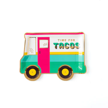 TACO TRUCK 10" PAPER PLATES