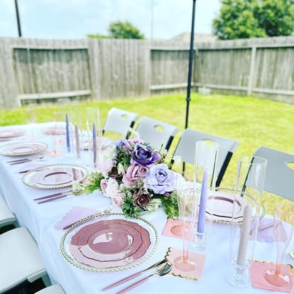 Rectangle 8' Table for Rent